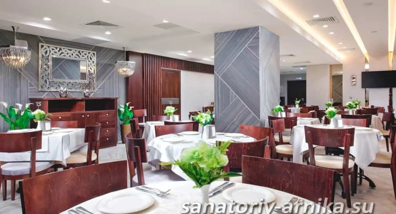 Питание в санатории Арника